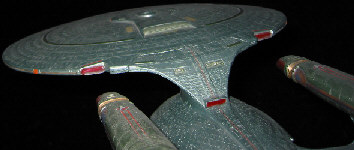 U.S.S. ENTERPRISE NCC-1701-D     -     view from behind