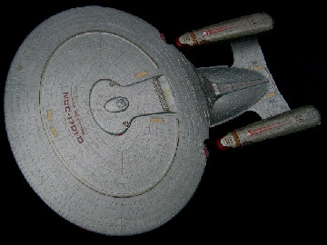 U.S.S. ENTERPRISE NCC-1701-D     -     top side view