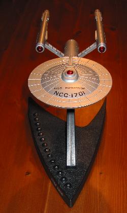 "Telemania" Star Trek telephone NCC-1701     -     front top view