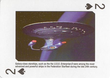 Collector Playing Cards     -     card  ENTERPRISE NCC-1701-D