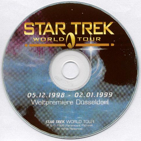 "Star Trek  World Tour"  Weltpremiere D�sseldorf     -     CD
