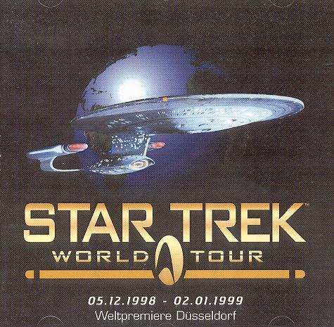 "Star Trek  World Tour"  Weltpremiere D�sseldorf     -     CD-ROM-Cover