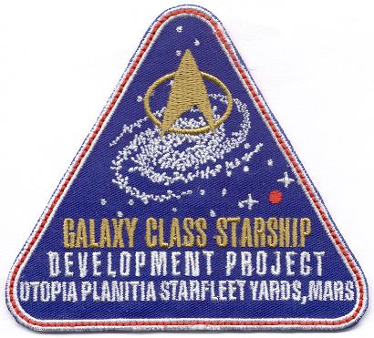 Galaxy Class Starship     Development Project     Utopia Planitia Starfleet Yards, Mars     -     tuck