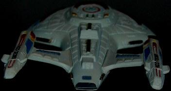 U.S.S. EQUINOX NCC-72381     -     seen from back