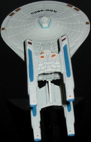 U.S.S. STARGAZER NCC-2893     -     back view