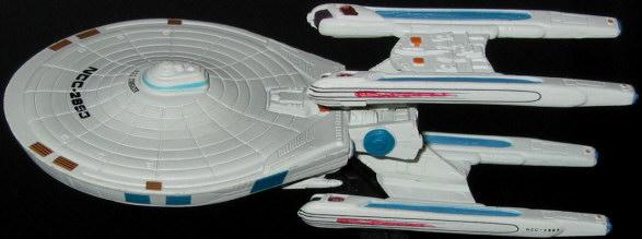 U.S.S. STARGAZER NCC-2893     -     left view