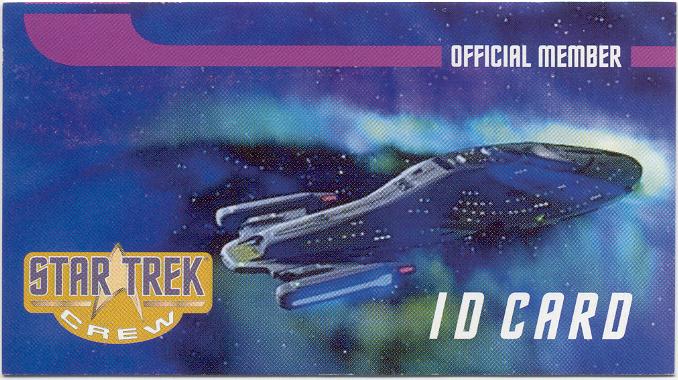 Star Trek   Das offizielle Magazin   -   Official Member   ID Card     -     Abo-Card