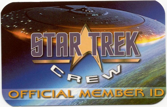 Star Trek   Das offizielle Magazin   -   Crew   Official Member ID     -     Abo-Card   (1998)