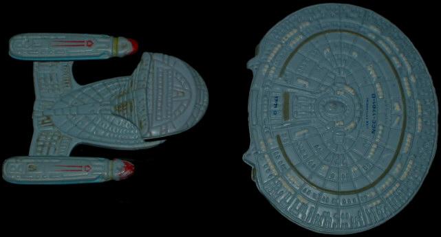 U.S.S. ENTERPRISE NCC-1701-D     -     seperated