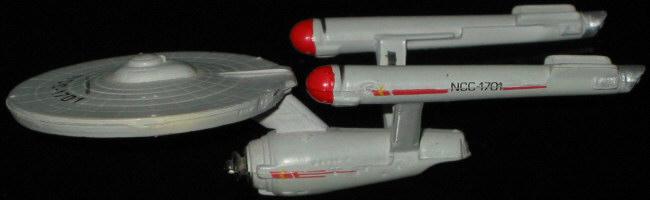 U.S.S. ENTERPRISE NCC-1701     -     side view