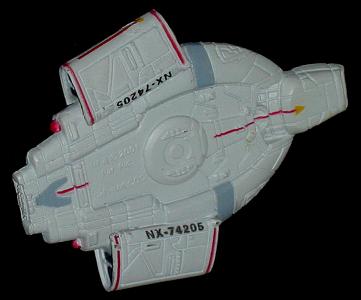 U.S.S. DEFIANT NCC-74205     -     bottom view