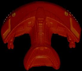 Ferengi Marauder     -     front top view