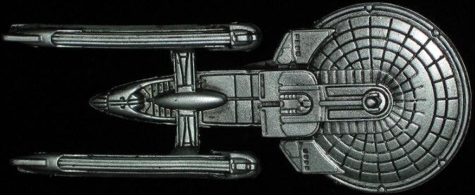 U.S.S. ENTERPRISE NCC-1701-B     -     top view