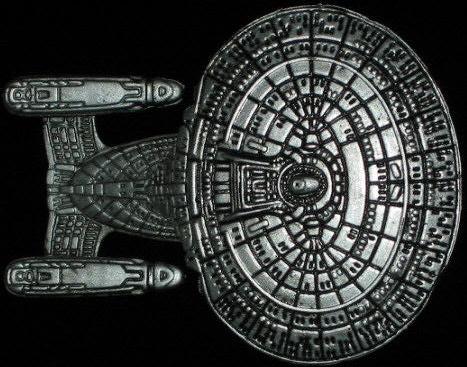 U.S.S. ENTERPRISE NCC-1701-D     -     top view