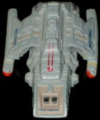 U.S.S. RIO GRANDE NCC-72452   -   runabout @ DS9   -   Danube-class     (front top view)