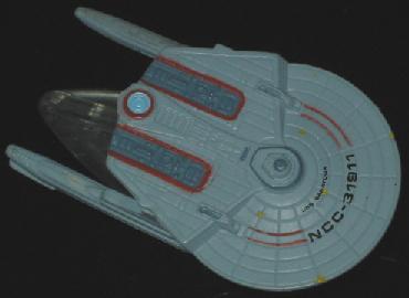 U.S.S. SARATOGA NCC-31911     -     top view