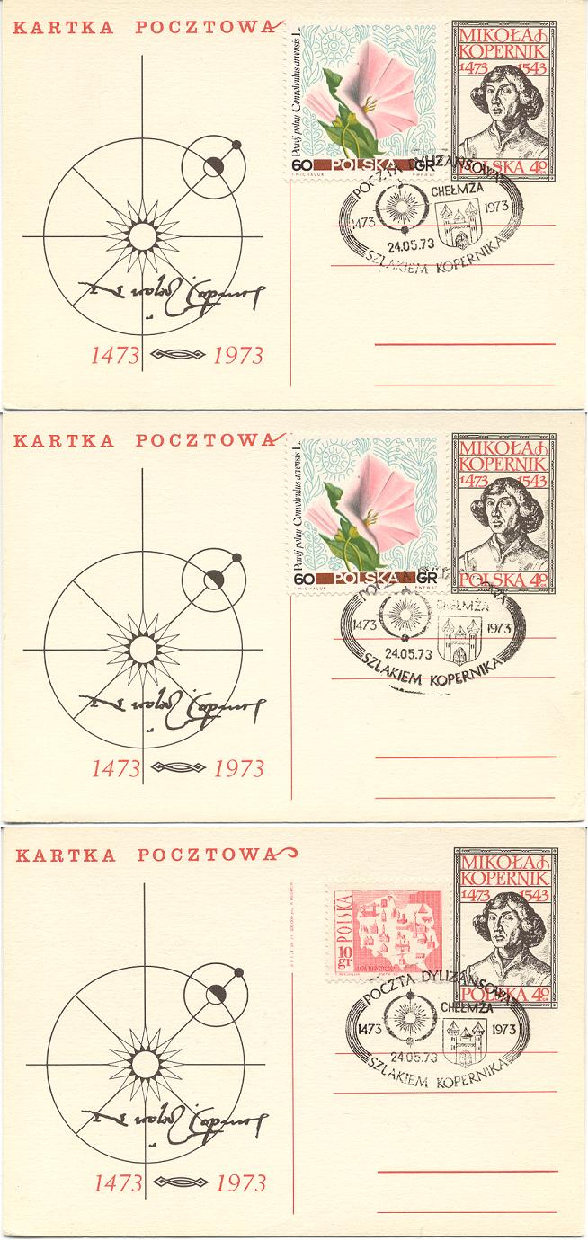 Kartka Pocztowa Chelmza 24.05.1973