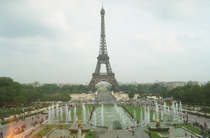 Eiffelturm Oelgemaelde