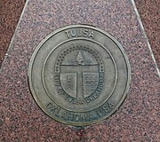Wappen-Siegel Partnerstadt Tulsa