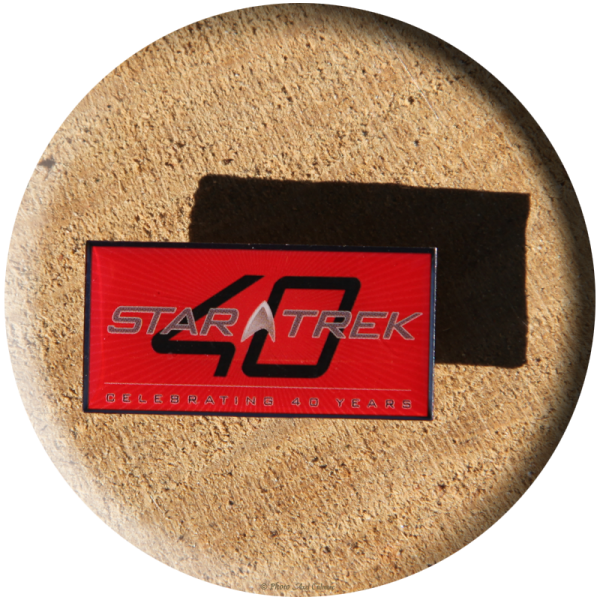 Star Trek celebrating 40 years pin